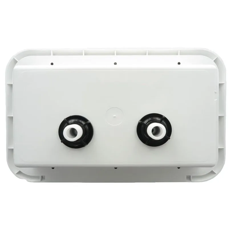 EXTERIOR SHOWER & BOX WHITE